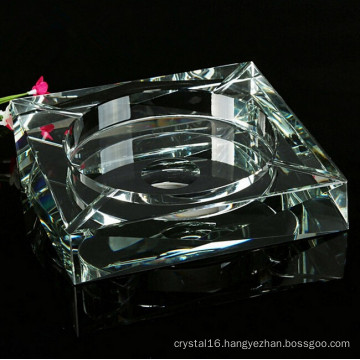 2015 High Quality Crystal Glass Cigar Ashtray